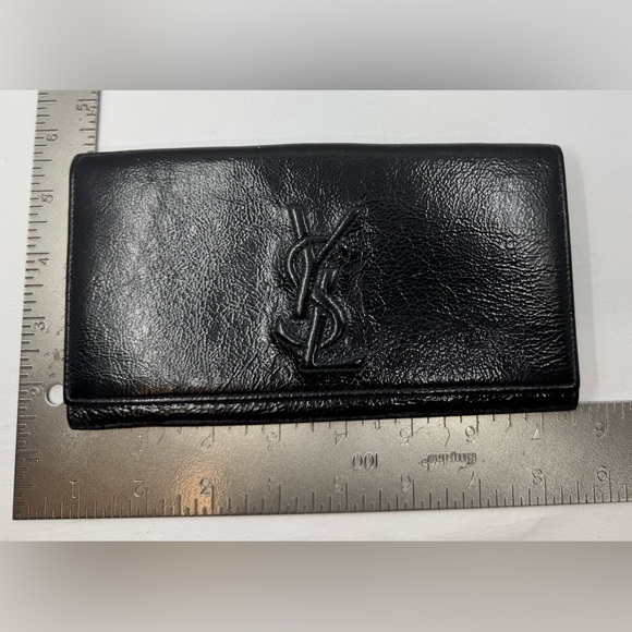 Yves Saint Laurent YSL Patient Leather Bifold Wallet 28679 - Picture 15 of 15
